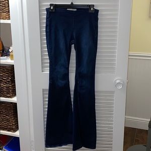 Free people penny pull on flare jeans